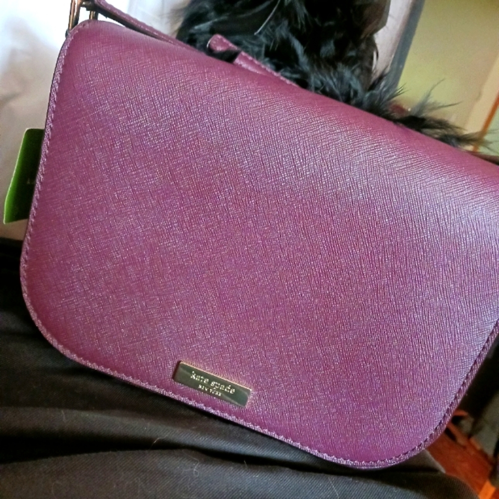 Kate Spade crossbody large Carson mahogany